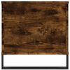 vidaXL Coffee Table Smoked Oak 90x44.5x45 cm Engineered Wood