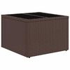 vidaXL Garden Sofa Set 8 pcs Brown and red 289 x 124 x 85 cm