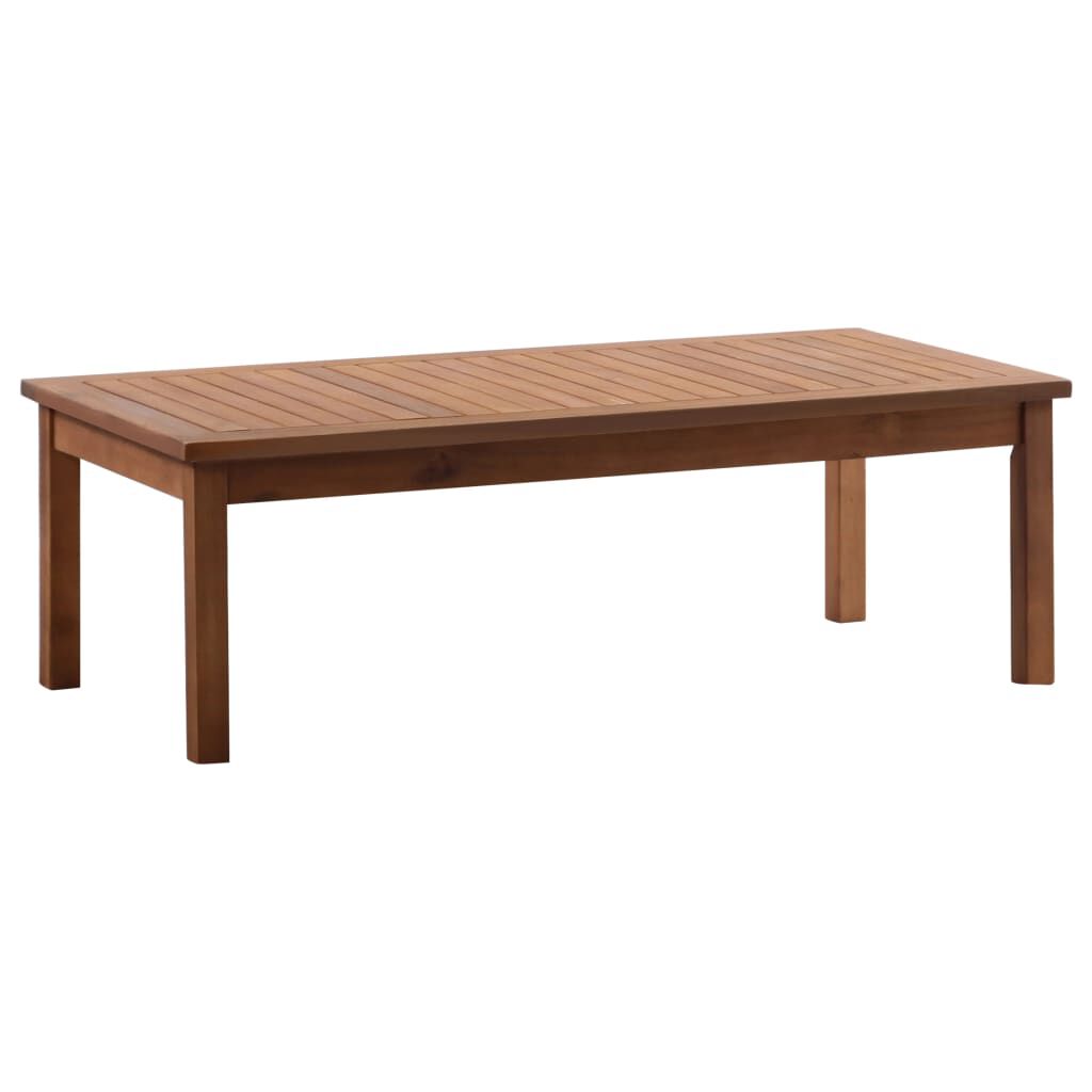 vidaXL 4 Piece Garden Lounge Set Solid Acacia Wood