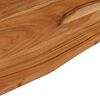 vidaXL Desk Top 80x60x2.5 cm Rectangular Solid Wood Acacia