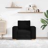vidaXL Sofa Chair Black 60 cm Fabric