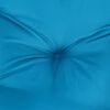 vidaXL Chair Cushions 4 pcs Light Blue 40x40x7 cm Oxford Fabric