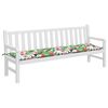 vidaXL Garden Bench Cushion Multicolour 200x50x7 cm Fabric
