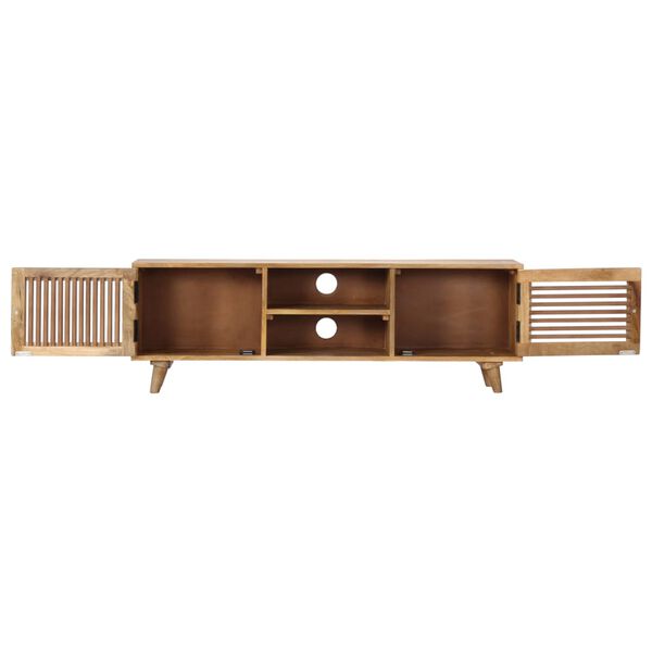 vidaXL TV Cabinet 120x30x40 cm Solid Mango Wood