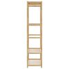 vidaXL Clothes Rack with Shelves 80x40x175 cm Bamboo