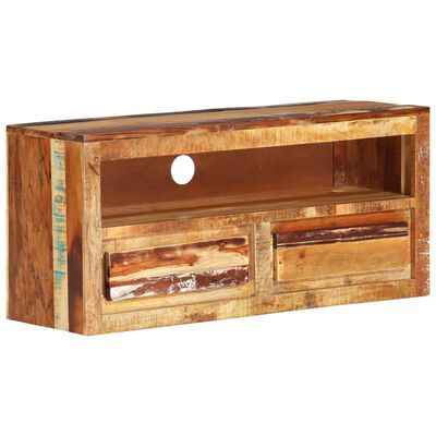 vidaXL TV Cabinets 2 pcs 88x30x40 cm Solid Wood Reclaimed