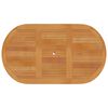 vidaXL 5 Piece Garden Dining Set with Cushions Solid Teak Wood