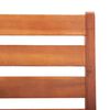 vidaXL Outdoor Dining Chairs 2 pcs with Cushions Solid Acacia Wood