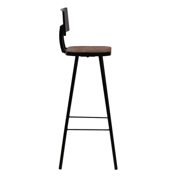 vidaXL Bar Set 3 Piece Solid Reclaimed Wood