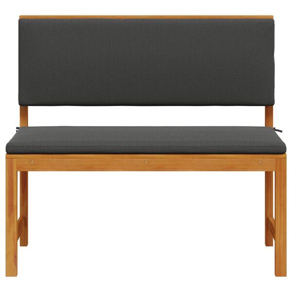 vidaXL Garden Bench Brown 100 x 50 x 91cm Solid Acacia wood