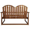 vidaXL Garden Bench 110 cm Solid Acacia Wood