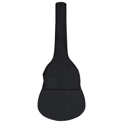 vidaXL Guitar Bag for 3/4 Classical Guitar Black 94x35 cm Fabric