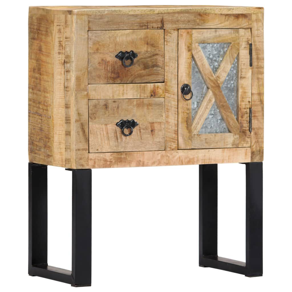 vidaXL Sideboard 60x30x76 cm Solid Mango Wood