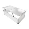 vidaXL Cold Frame 2 Lids 110x55x41 cm