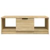 vidaXL Coffee Table Sonoma Oak 102x50x36 cm Engineered Wood
