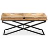 vidaXL Coffee Table Solid Mango Wood 110x55x42 cm