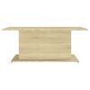 vidaXL Coffee Table Sonoma Oak 102x55.5x40 cm Engineered Wood