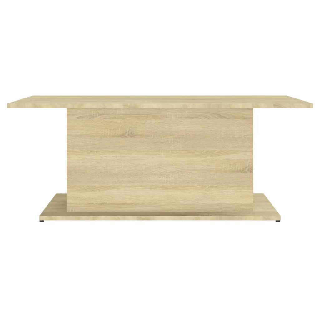 vidaXL Coffee Table Sonoma Oak 102x55.5x40 cm Engineered Wood