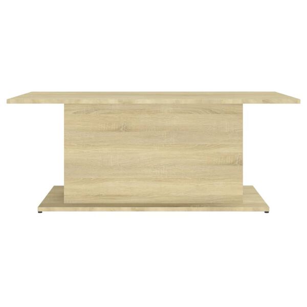 vidaXL Coffee Table Sonoma Oak 102x55.5x40 cm Engineered Wood