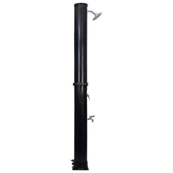 vidaXL Outdoor Solar Shower with Shower Head and Faucet 40 L