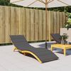vidaXL Sun lounger cushions Oxford fabric (100% polyester) Anthracite