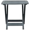 vidaXL Folding Garden Table Green 79x72x70 cm Plastic