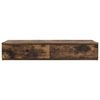 vidaXL Bed Drawers Smoked Oak 80 x 36.5 x 16.5 cm Engineered Wood