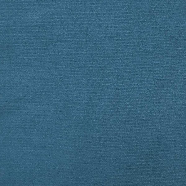 vidaXL Rocking Chair Blue Velvet
