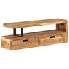 vidaXL TV Stand (118-200)x30x40 cm Solid Wood Acacia