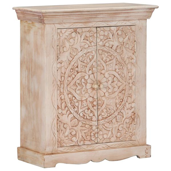 vidaXL Sideboard 65x30x75 cm Solid Mango Wood