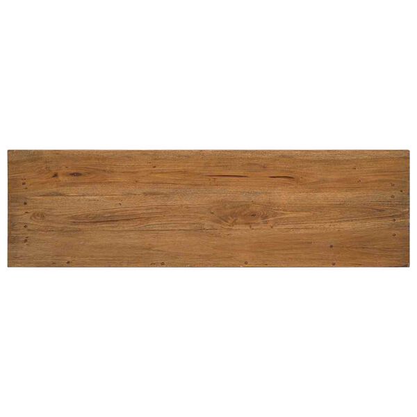 vidaXL Sideboard Solid Mahogany Wood 100x30x50 cm
