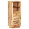 vidaXL Highboard 45x32x110 cm Rough Mango Wood