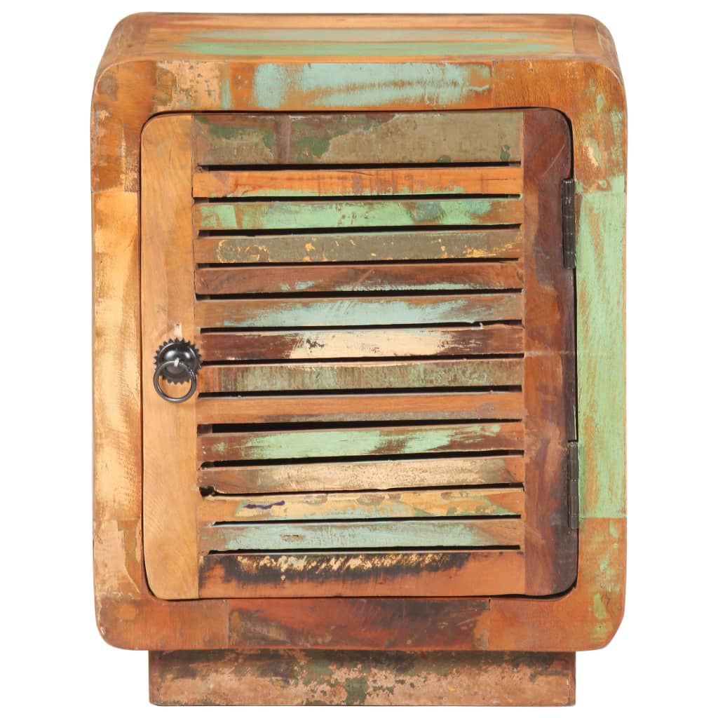 vidaXL Bedside Cabinet 40x30x50 cm Solid Reclaimed Wood