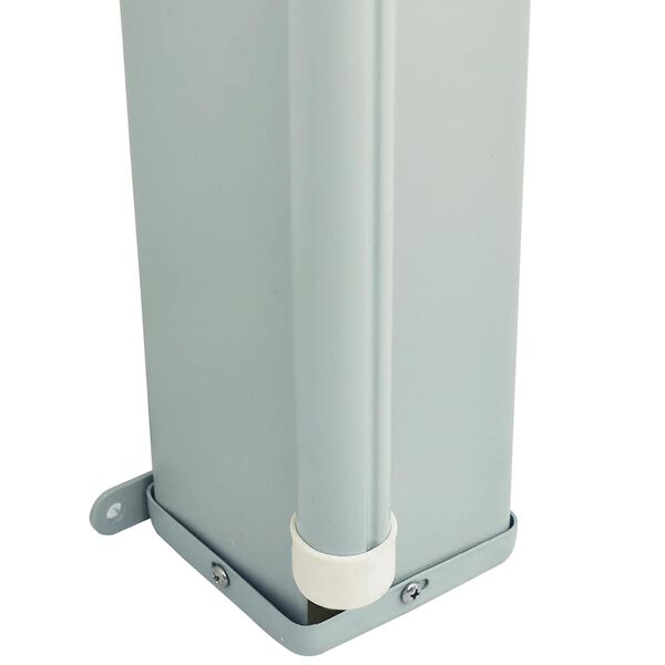 vidaXL Patio Retractable Side Awning 117x600 cm Brown