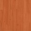 vidaXL Garden Planters 2 pcs with Legs Wax Brown Solid Wood Pine