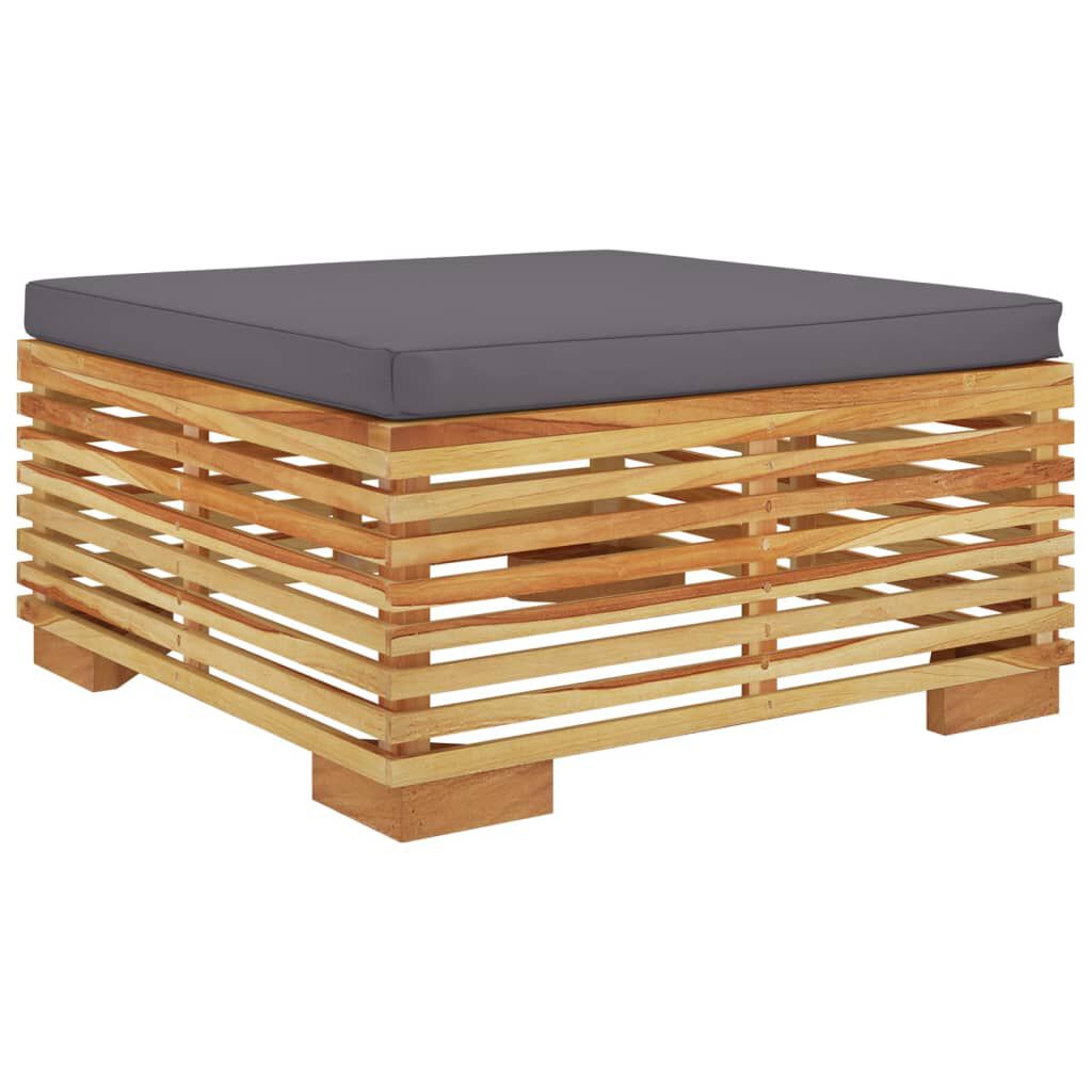 vidaXL 7 Piece Garden Lounge Set with Cushions Solid Wood Teak