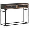 vidaXL Console Table 100x35x75 cm Solid Mango Wood
