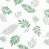 vidaXL Garden Bench Cushion Leaf Pattern 100x50x7 cm Oxford Fabric