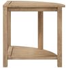 vidaXL Bathroom Side Table 45x45x45 cm Solid Wood Teak