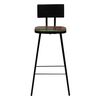 vidaXL Bar Chairs 2 pcs Solid Reclaimed Wood