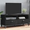 vidaXL TV Cabinet VIKEN Black Engineered Wood