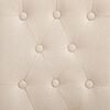 vidaXL Dining Chairs 4 pcs Cream Fabric