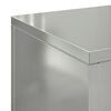 vidaXL Plant Stands 3 pcs Silver 24 x 24 x 75 cm Galvanised steel