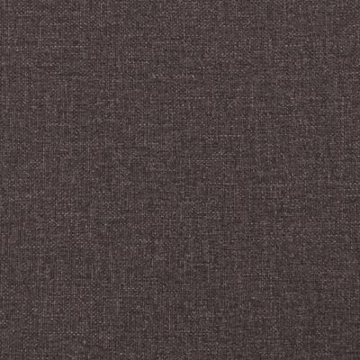 vidaXL Massage Chair Dark Brown Fabric