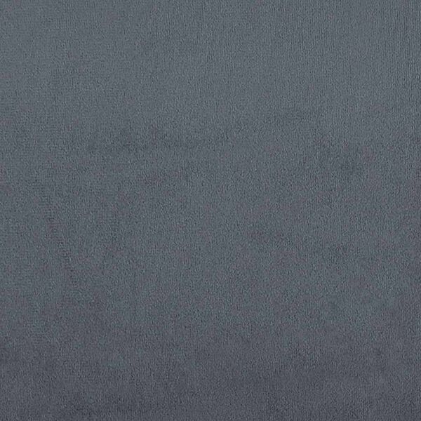vidaXL Bed Frame without Mattress Dark Grey Full Velvet