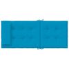 vidaXL Highback Chair Cushions 6 pcs Light Blue Oxford Fabric