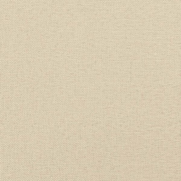 vidaXL Electric Massage Recliner Chair Cream Fabric