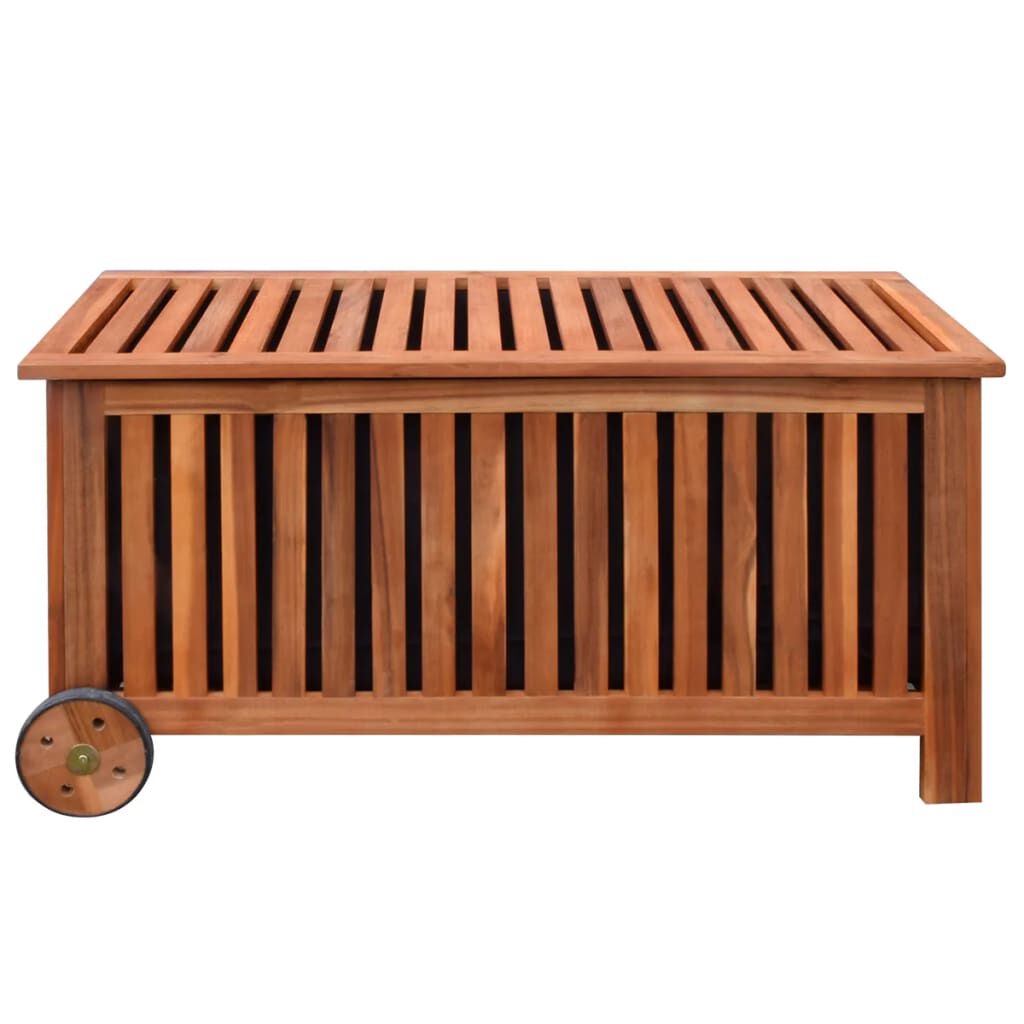 vidaXL Garden Storage Box 118x52x58 cm Wood