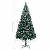 vidaXL Artificial Christmas Tree with LEDs&Ball Set&Pinecones 240 cm