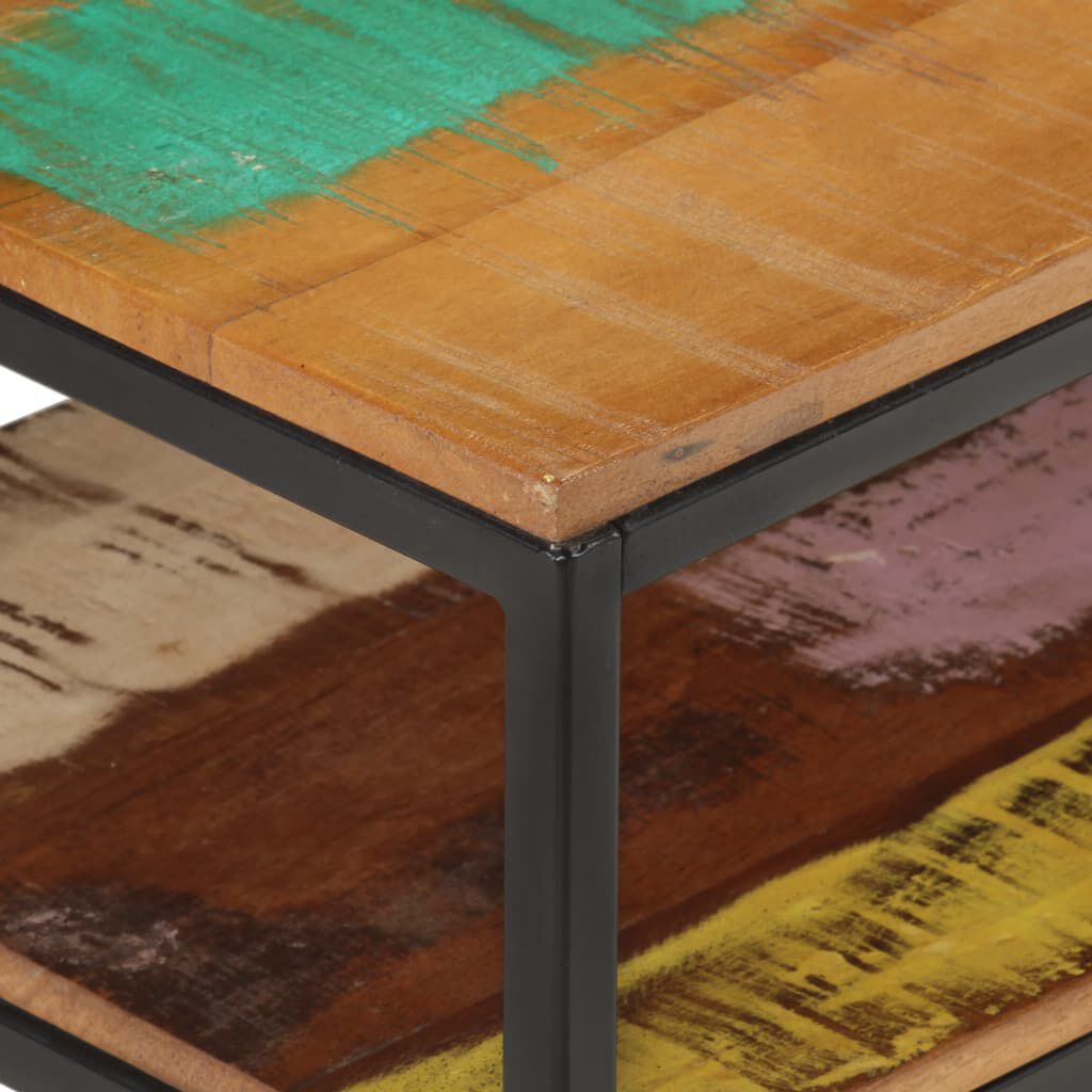 vidaXL TV Cabinet 130x30x45 cm Solid Reclaimed Wood